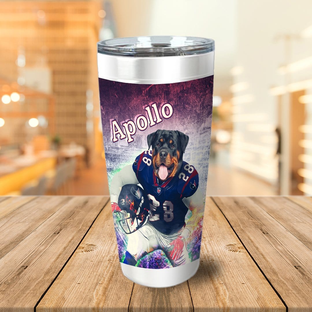 &#39;Houston Doggos&#39; Personalized Tumbler