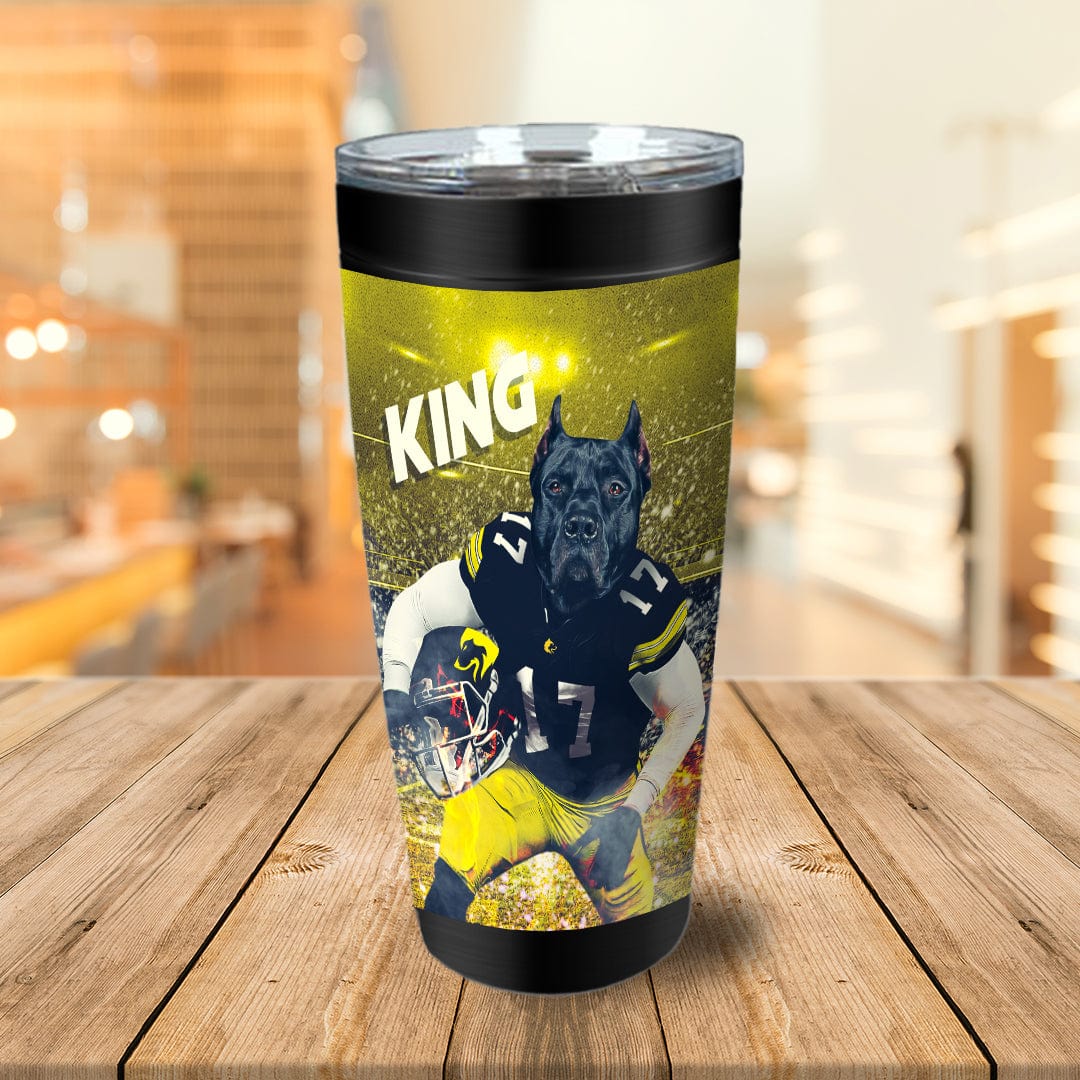 &#39;Iowa Doggos&#39; Personalized Tumbler