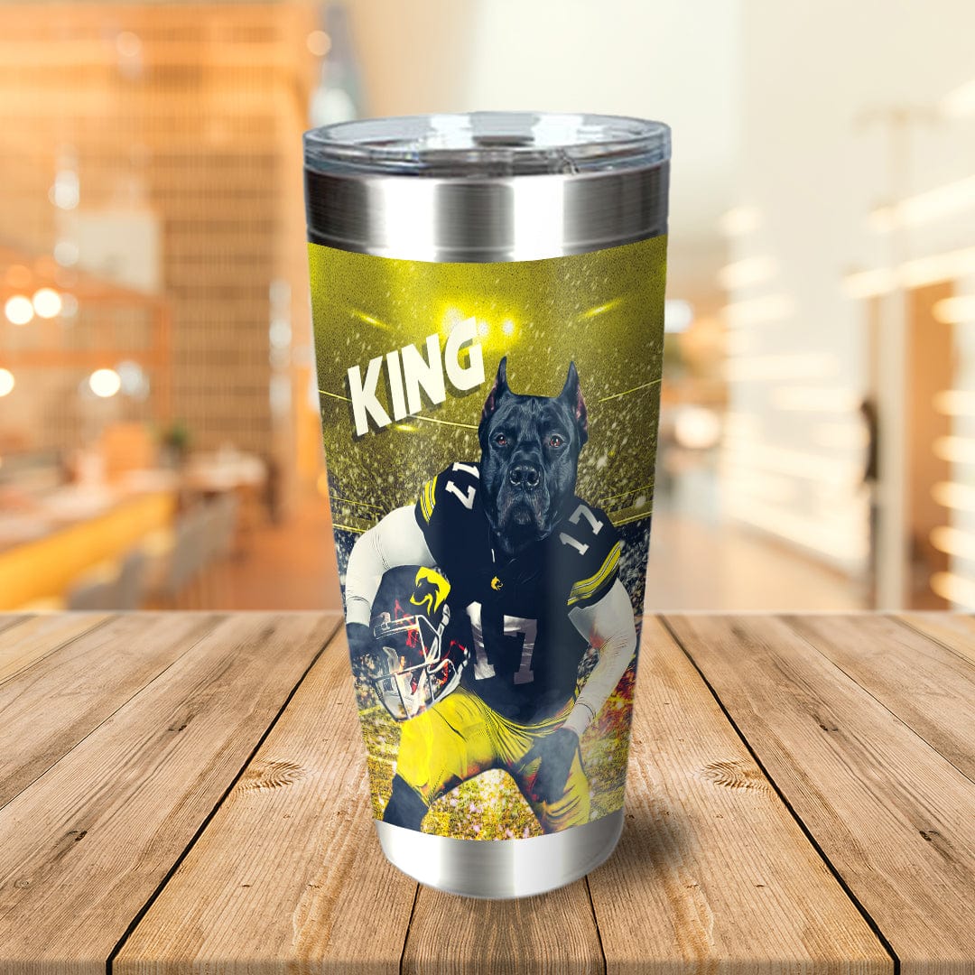 &#39;Iowa Doggos&#39; Personalized Tumbler