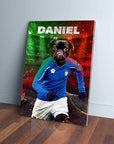 'Italy Doggos Soccer' Personalized Pet Canvas