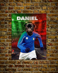 'Italy Doggos Soccer' Personalized Pet Poster