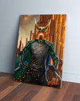 'Loki Doggo' Personalized Pet Canvas