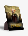 'Lord Of The Woofs' Personalized Pet Standing Canvas