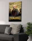 'Lord Of The Woofs' Personalized Pet Canvas