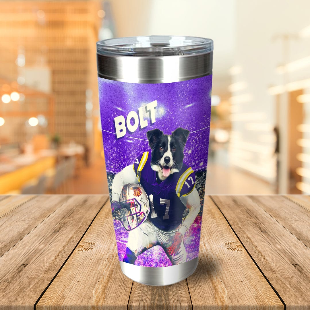 &#39;Louisiana State Doggos&#39; Personalized Tumbler