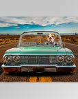 'The Lowrider' Personalized Pet Blanket