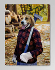 'The Lumberjack' Personalized Pet Blanket