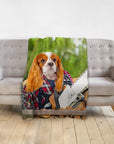 'Lumberwoman' Personalized Pet Blanket