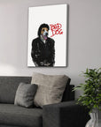 'Michael Wooferson' Personalized Pet Canvas