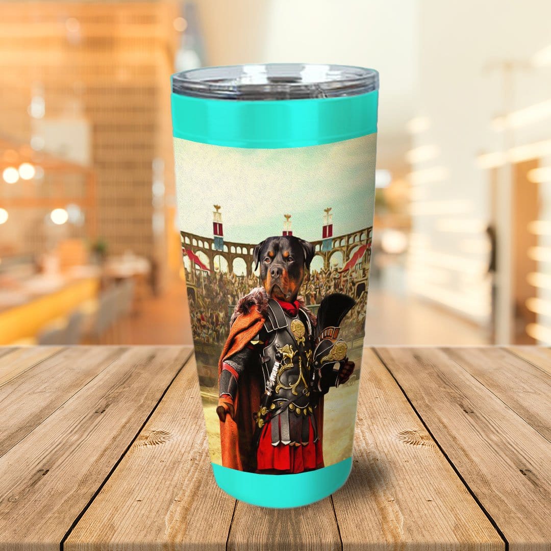 &#39;The Gladiator&#39; Personalized Tumbler