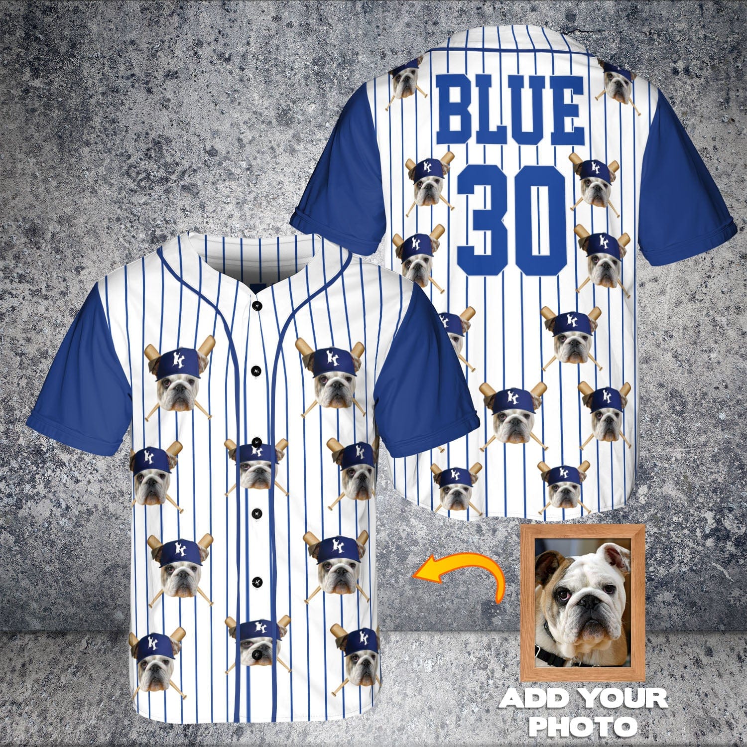 Camiseta de béisbol personalizada de Kansas City Doggo Royals