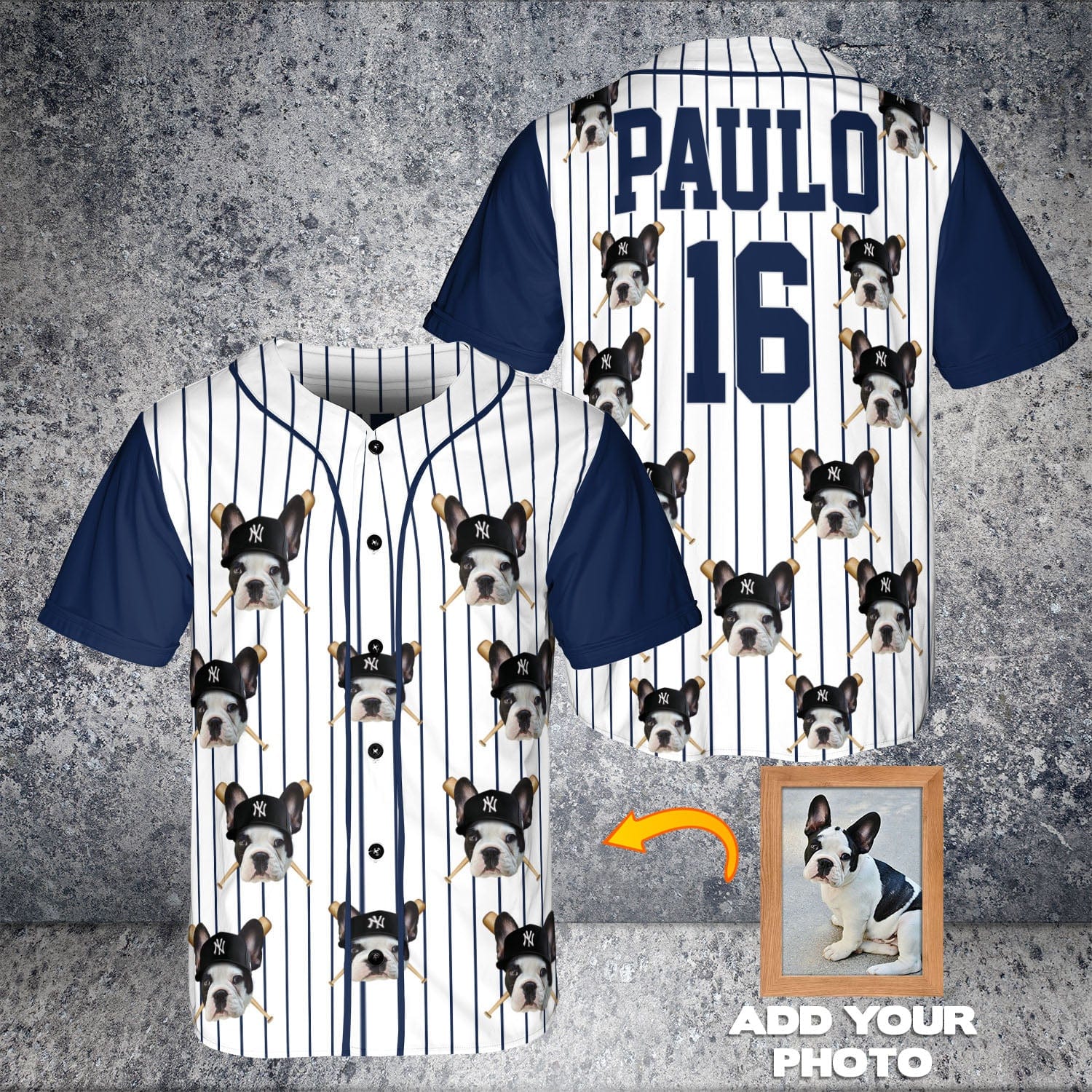 Jersey de béisbol personalizado de los Yankees de Nueva York