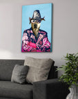 'Macho Man Randy Dogger' Personalized Canvas