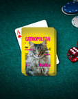 'Catmopolitan' Personalized Pet Playing Cards