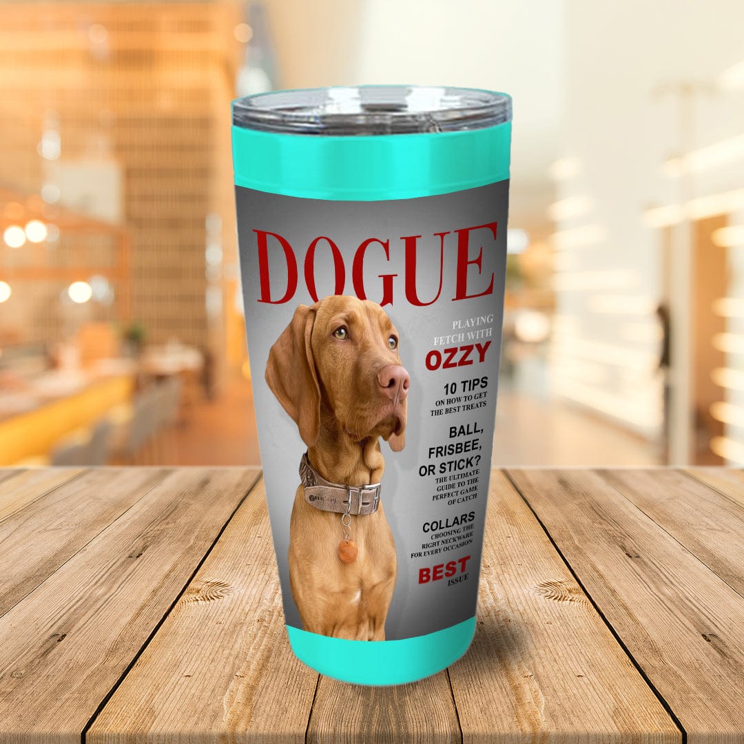 &#39;Dogue&#39; Personalized Tumbler