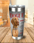 'Dogue' Personalized Tumbler