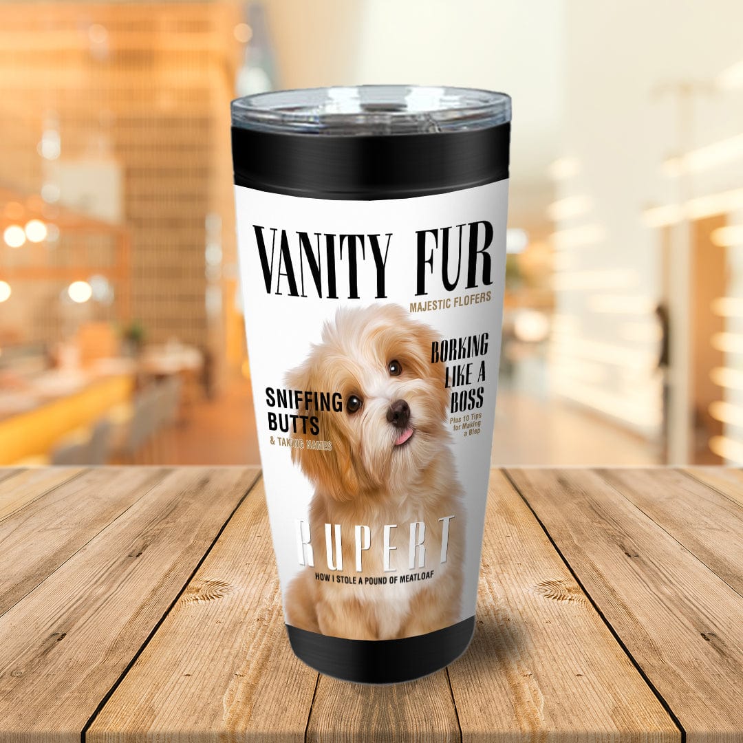 &#39;Vanity Fur&#39; Personalized Tumbler