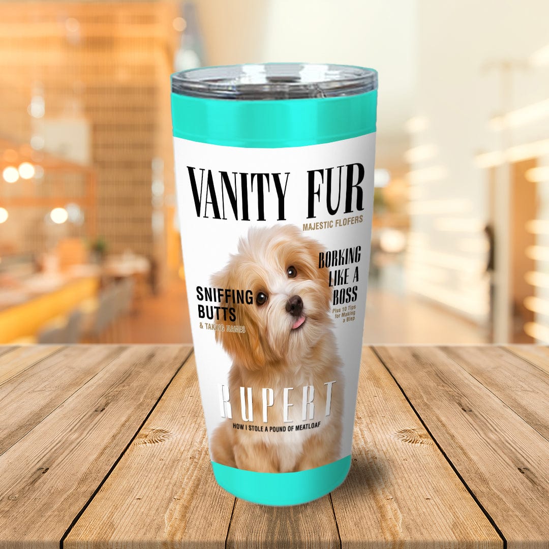 &#39;Vanity Fur&#39; Personalized Tumbler