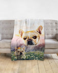 'Majestic Mountain Valley' Personalized Pet Blanket