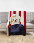 'Marilyn Monpaw' Personalized Pet Blanket