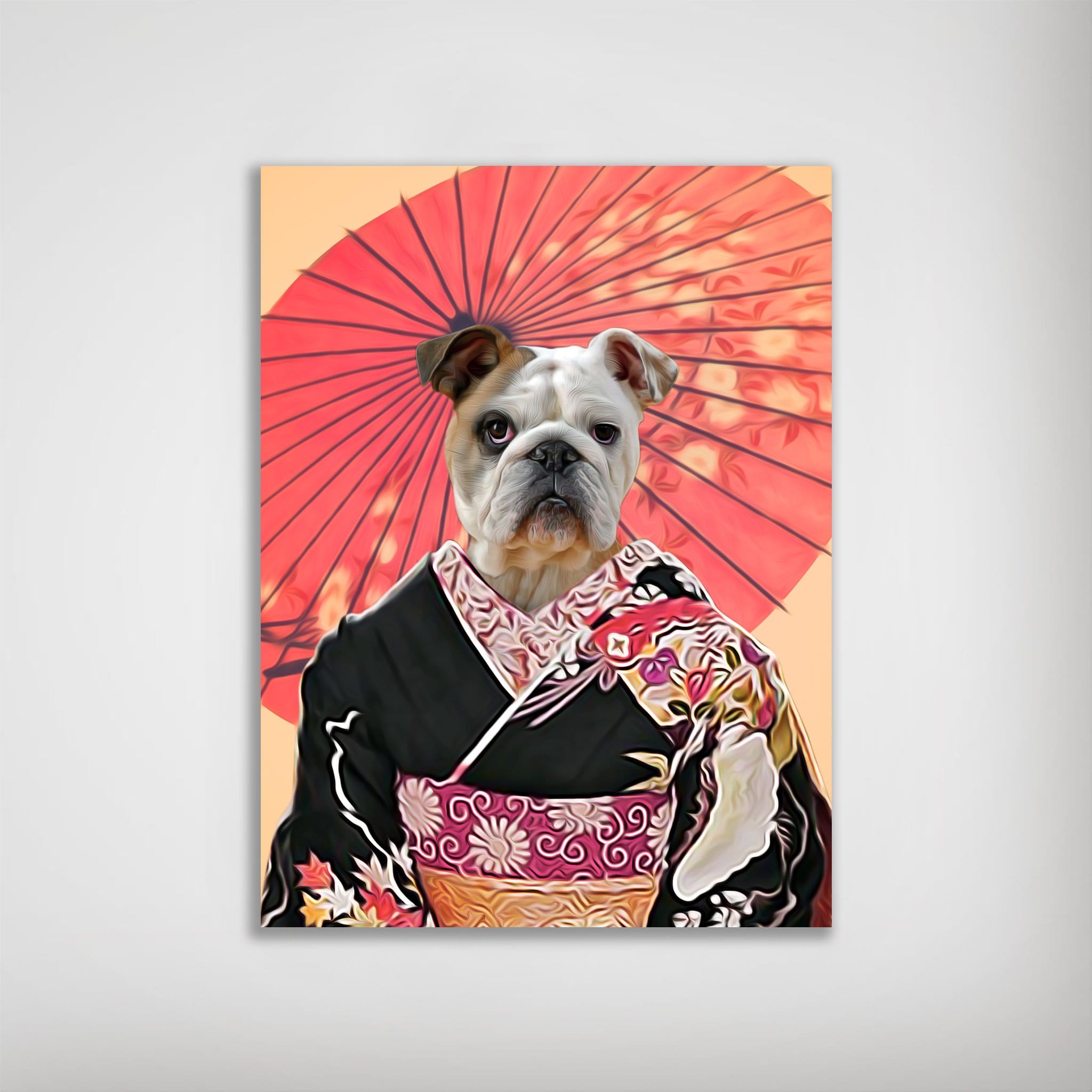 Memorias de una Doggeisha: perro personalizado Póster