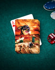 'Mexican Desert' Personalized Pet Playing Cards