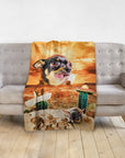 'Mexican Desert' Personalized Pet Blanket