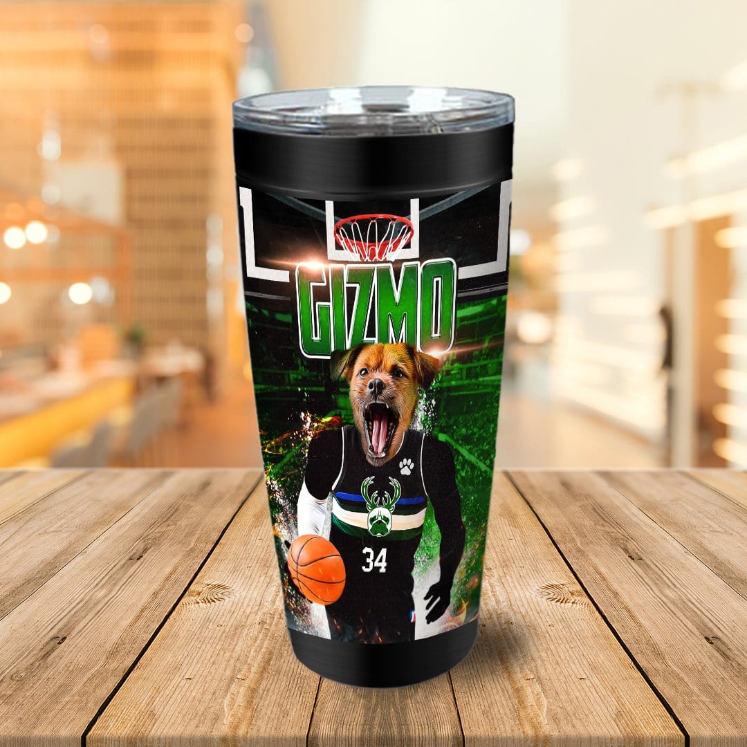 &#39;Milwaukee Pugs&#39; Personalized Tumbler