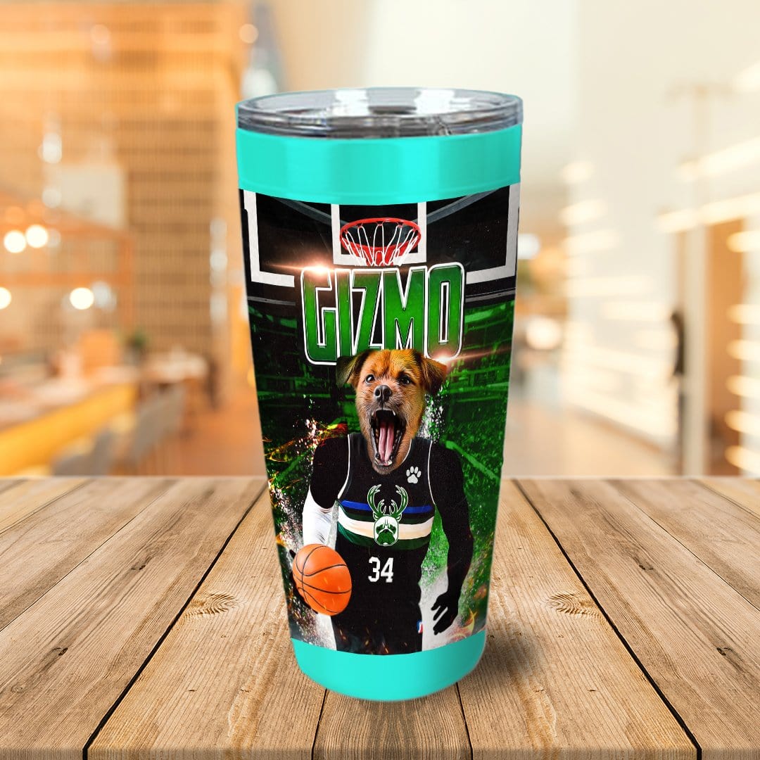 &#39;Milwaukee Pugs&#39; Personalized Tumbler