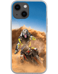 'The Motocross Rider' Personalized Phone Case