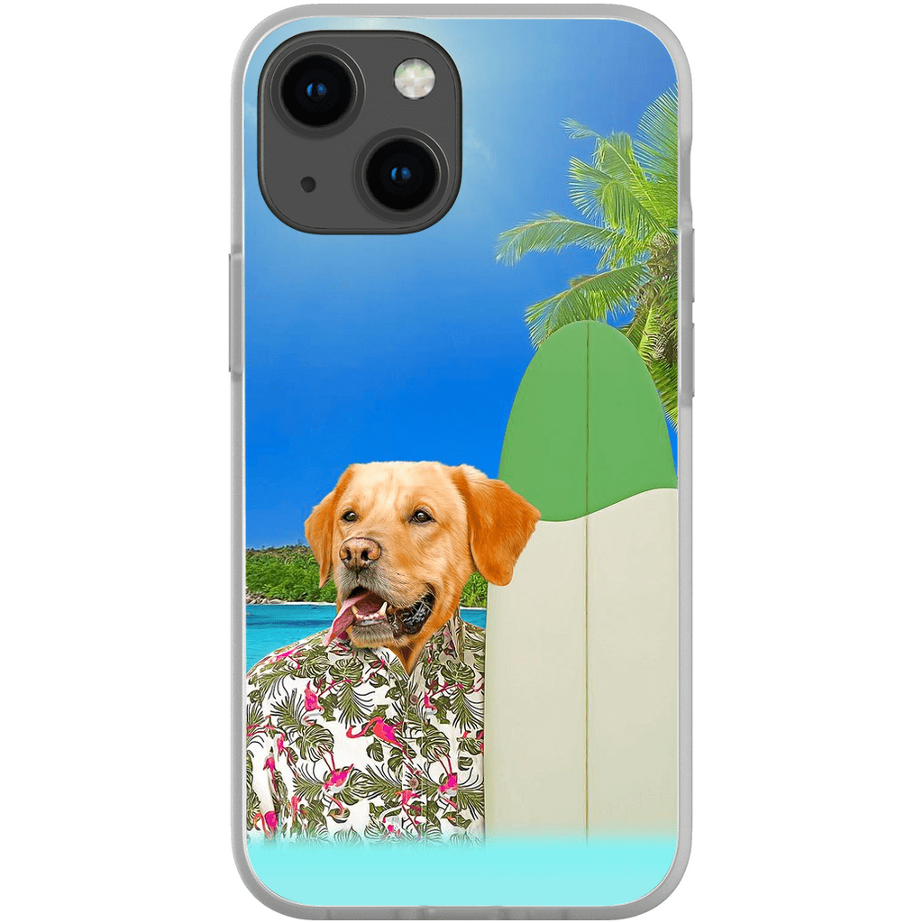 &#39;The Surfer&#39; Personalized Phone Case