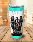 'Kiss Doggos' Personalized 4 Pet Tumbler