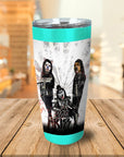 'Kiss Doggos' Personalized 3 Pet Tumbler