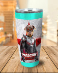 'Falcon Doggo' Personalized Tumbler