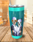 'The Nurses' Personalized 2 Pet Tumbler