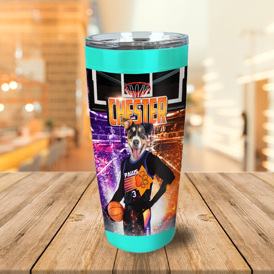 &#39;Phoenix Paws&#39; Personalized Tumbler