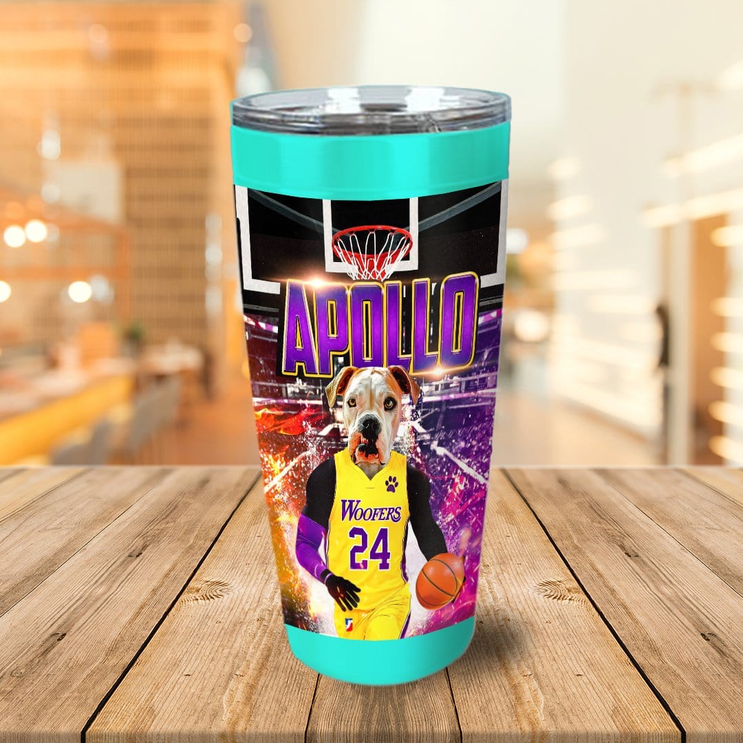 &#39;Los Angeles Woofers&#39; Personalized Tumbler