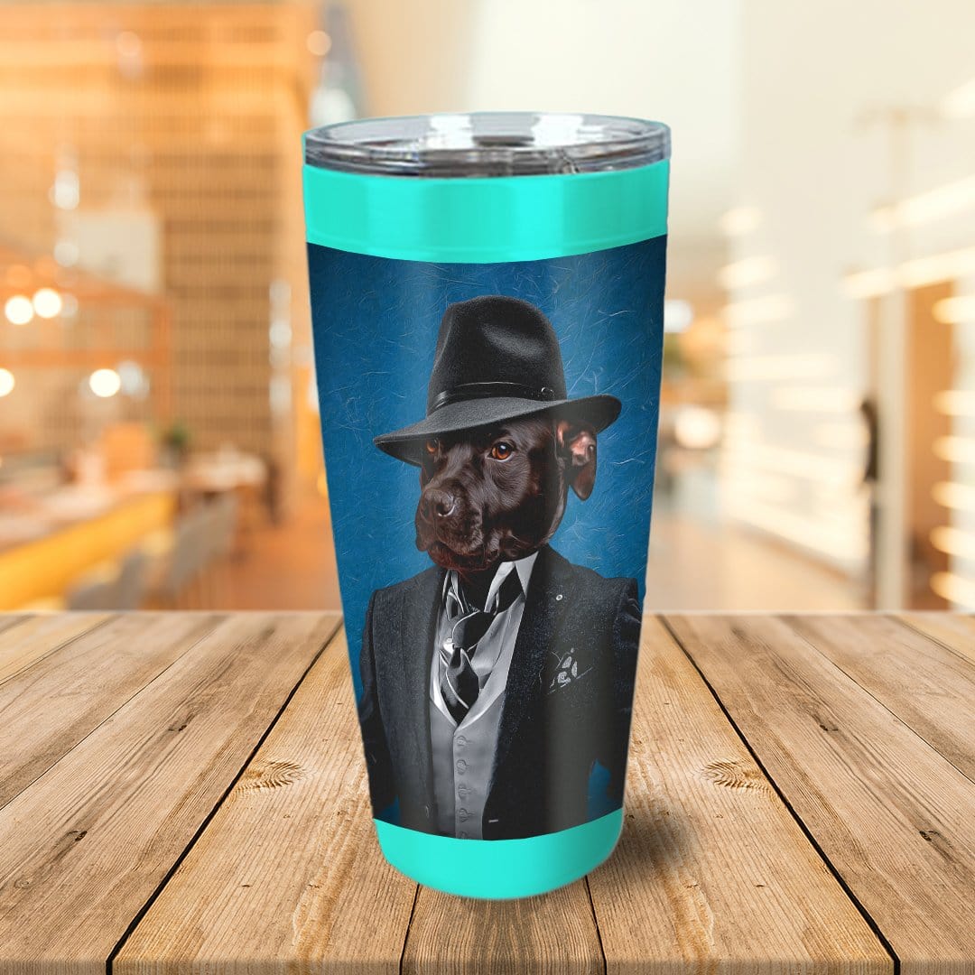 &#39;The Mobster&#39; Personalized Tumbler