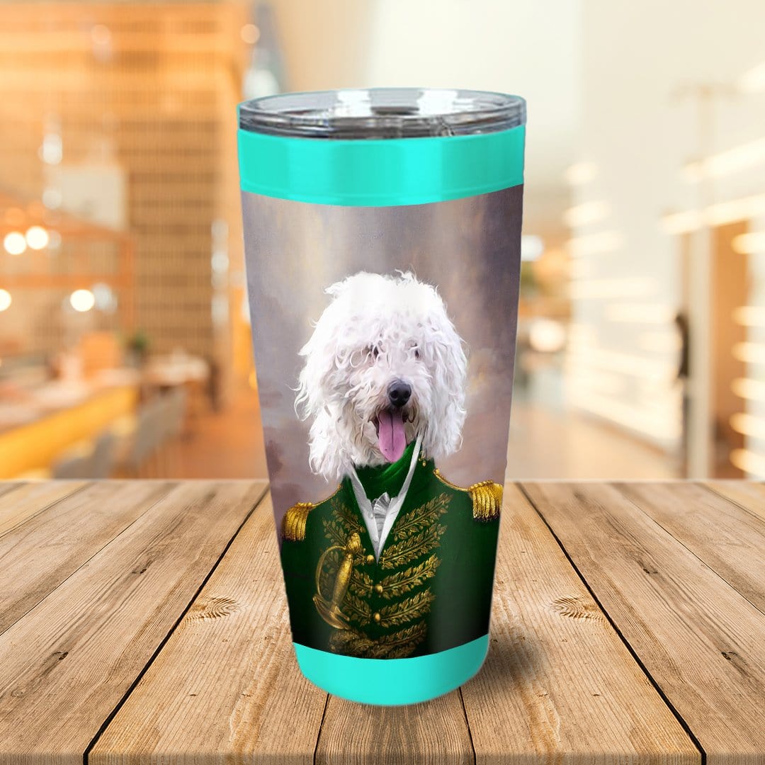 &#39;The Green Admiral&#39; Personalized Tumbler