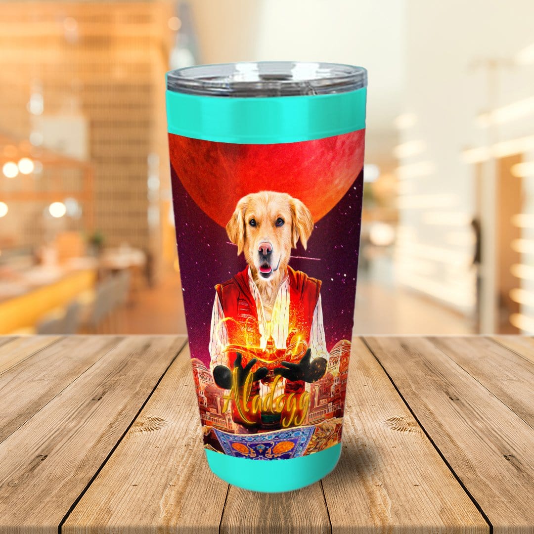 &#39;Aladogg&#39; Personalized Tumbler