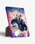 'New England Doggos' Personalized Pet Standing Canvas