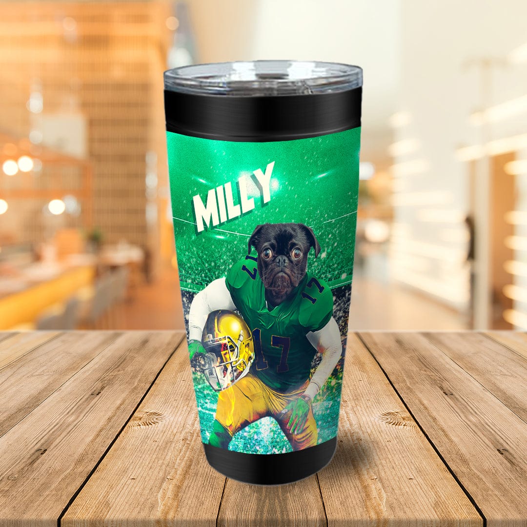 &#39;Notre Dame Doggos&#39; Personalized Tumbler