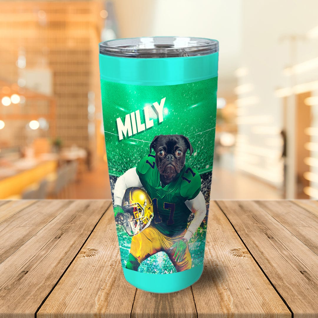 &#39;Notre Dame Doggos&#39; Personalized Tumbler