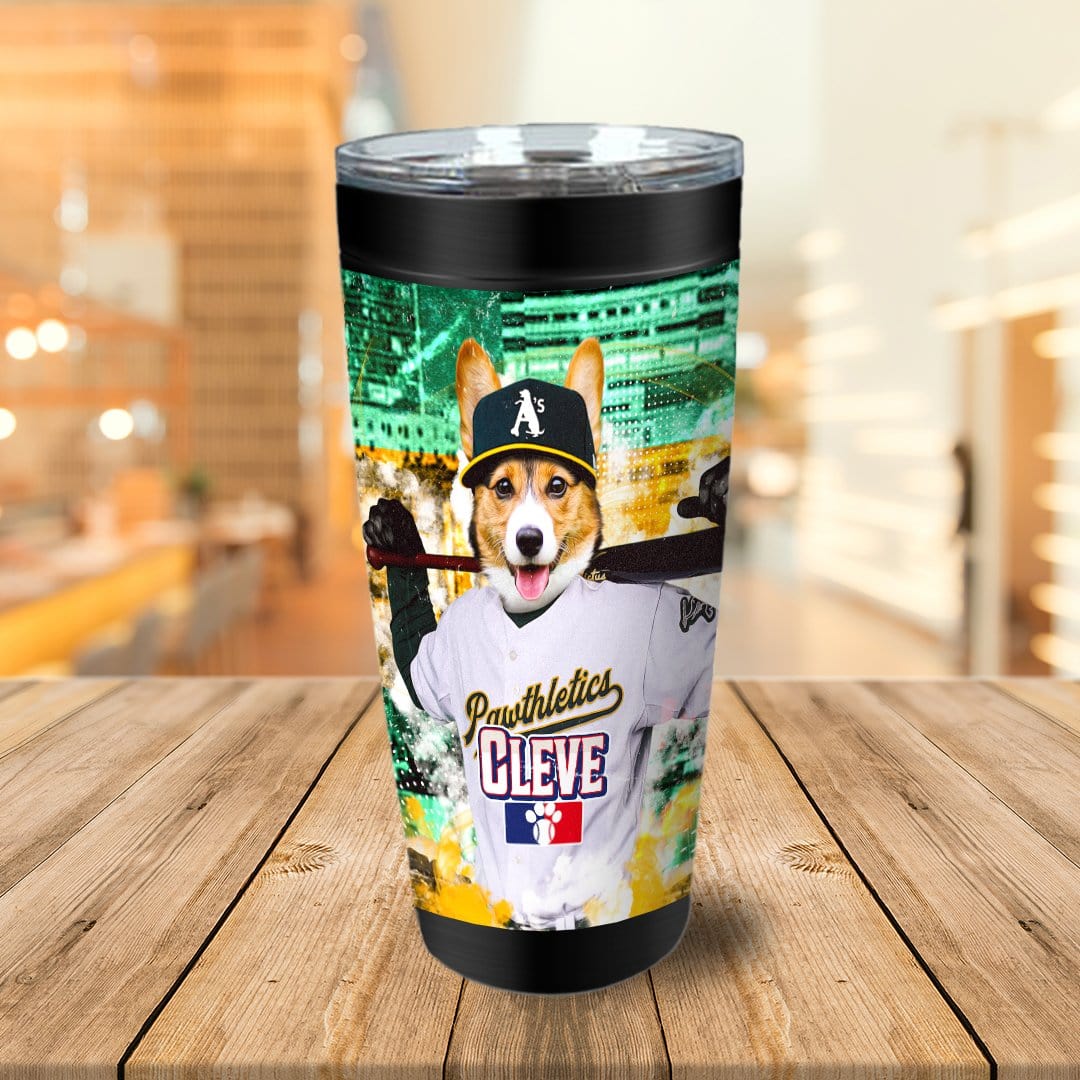 &#39;Oakland Pawthletics&#39; Personalized Tumbler