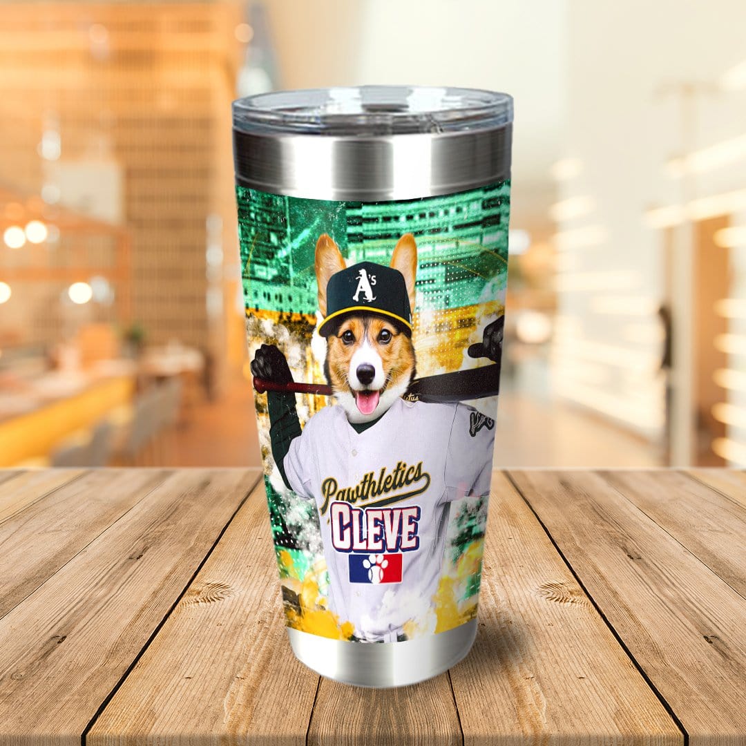 &#39;Oakland Pawthletics&#39; Personalized Tumbler