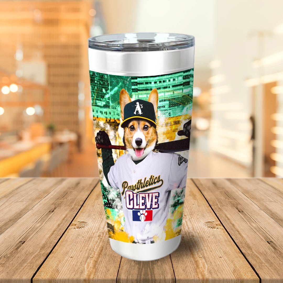 &#39;Oakland Pawthletics&#39; Personalized Tumbler