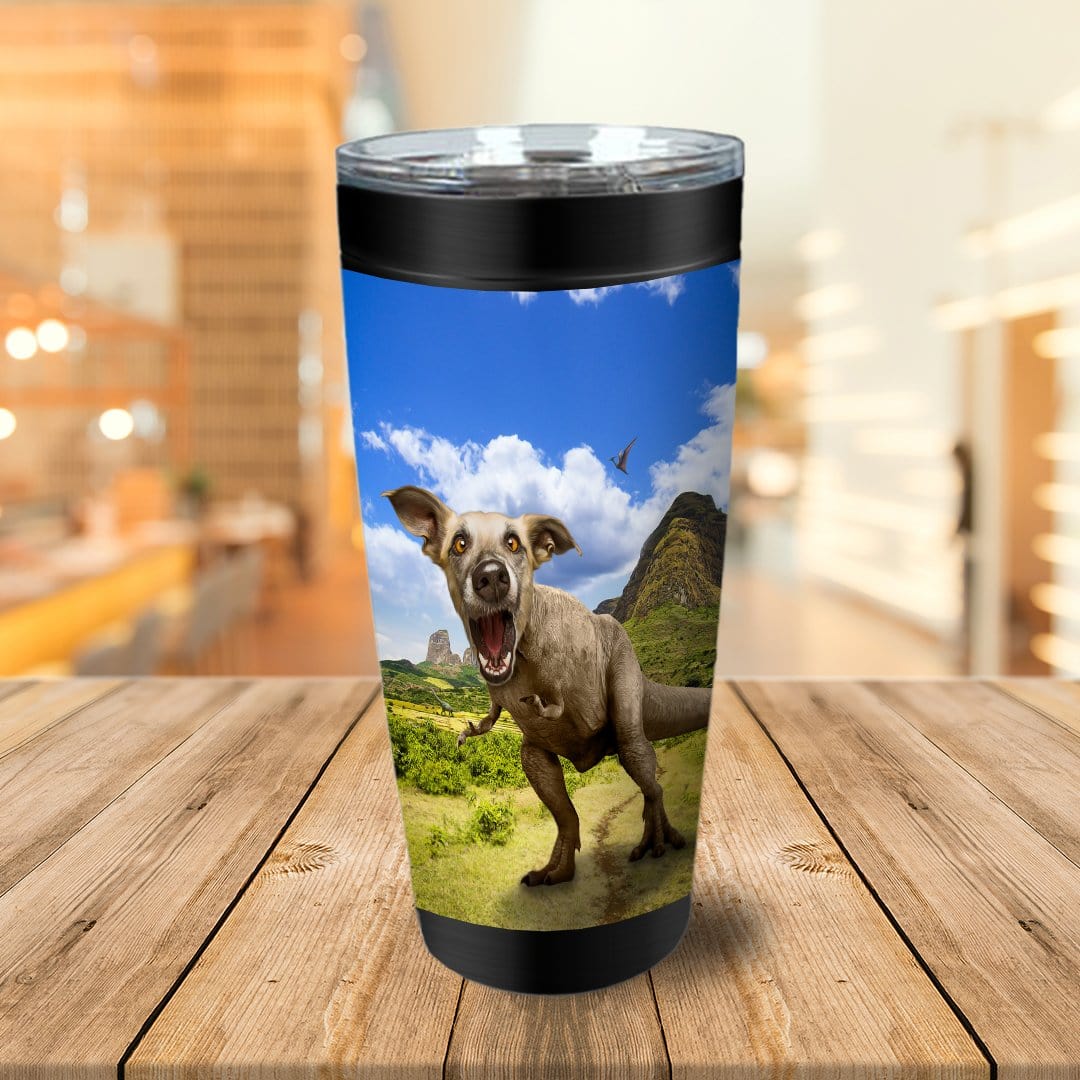 &#39;Pawasaurus Rex&#39; Personalized Tumbler