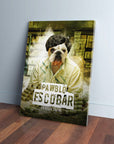 'Pawblo Escobar' Personalized Pet Canvas