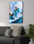 'Pawseidon' Personalized Pet Canvas