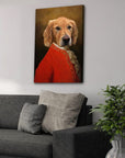 'Pawzart' Personalized Pet Canvas